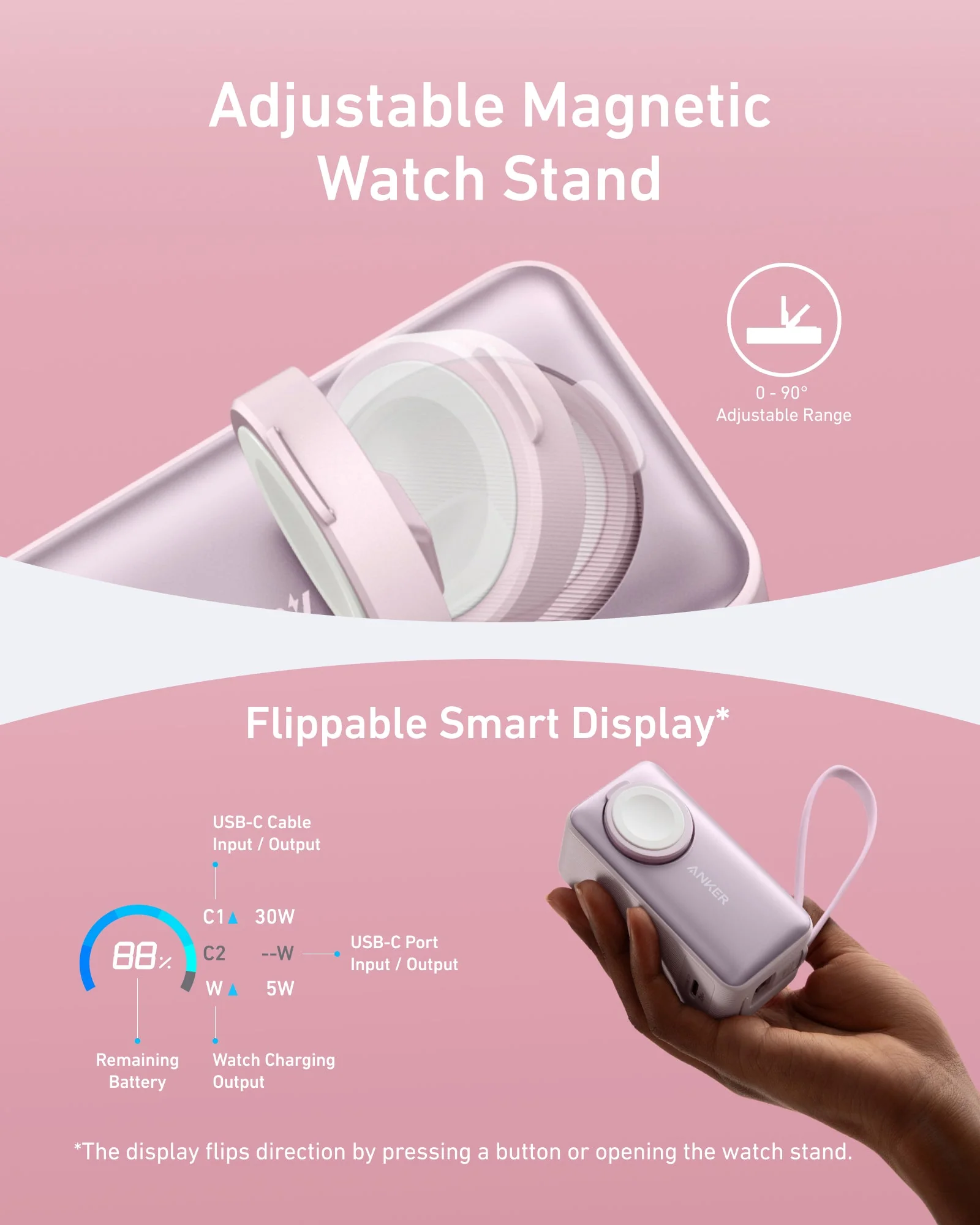 Anker MagGo Power Bank (10K, 35W, For Apple Watch) - Image 17