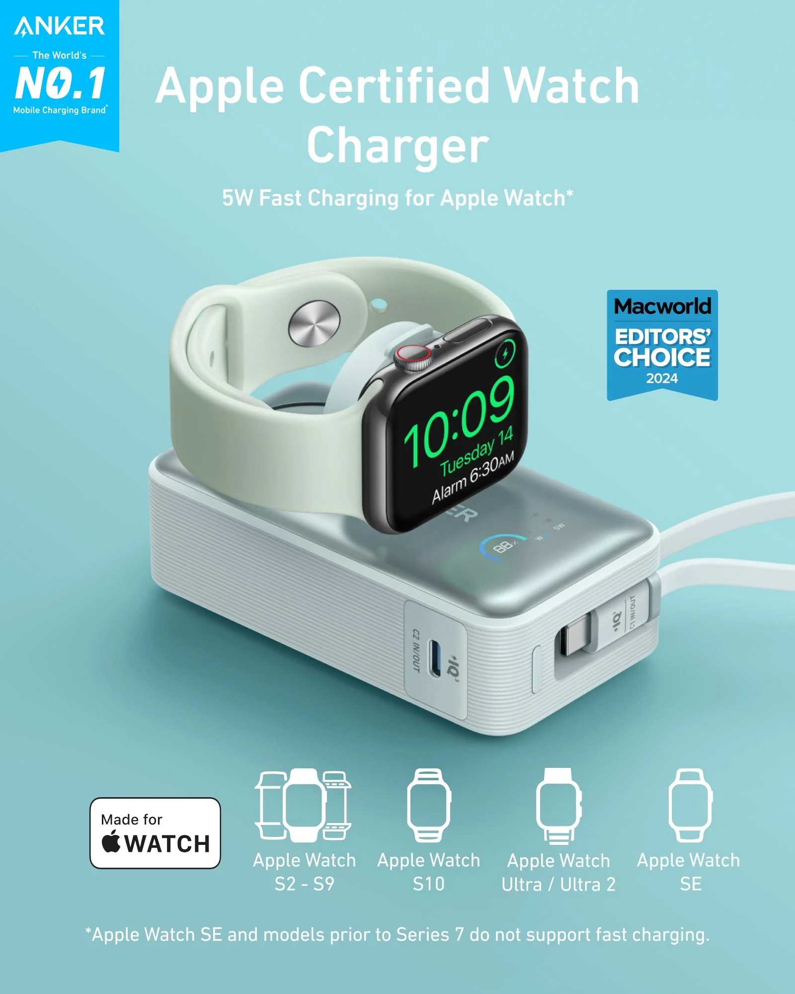 Anker MagGo Power Bank (10K, 35W, For Apple Watch) - Image 20
