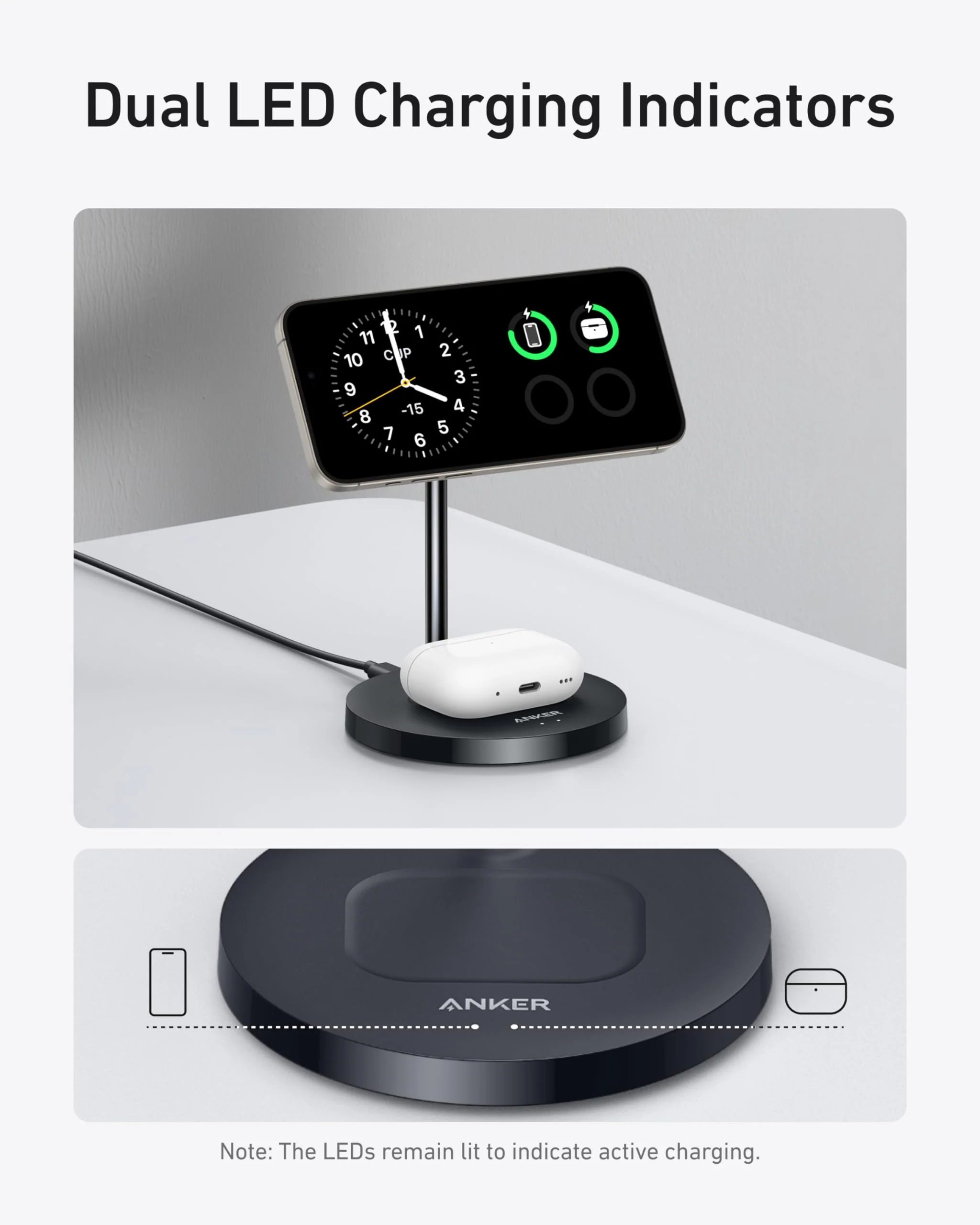 Anker MagGo Wireless Charger (2-in-1 Stand) BOA - Image 10