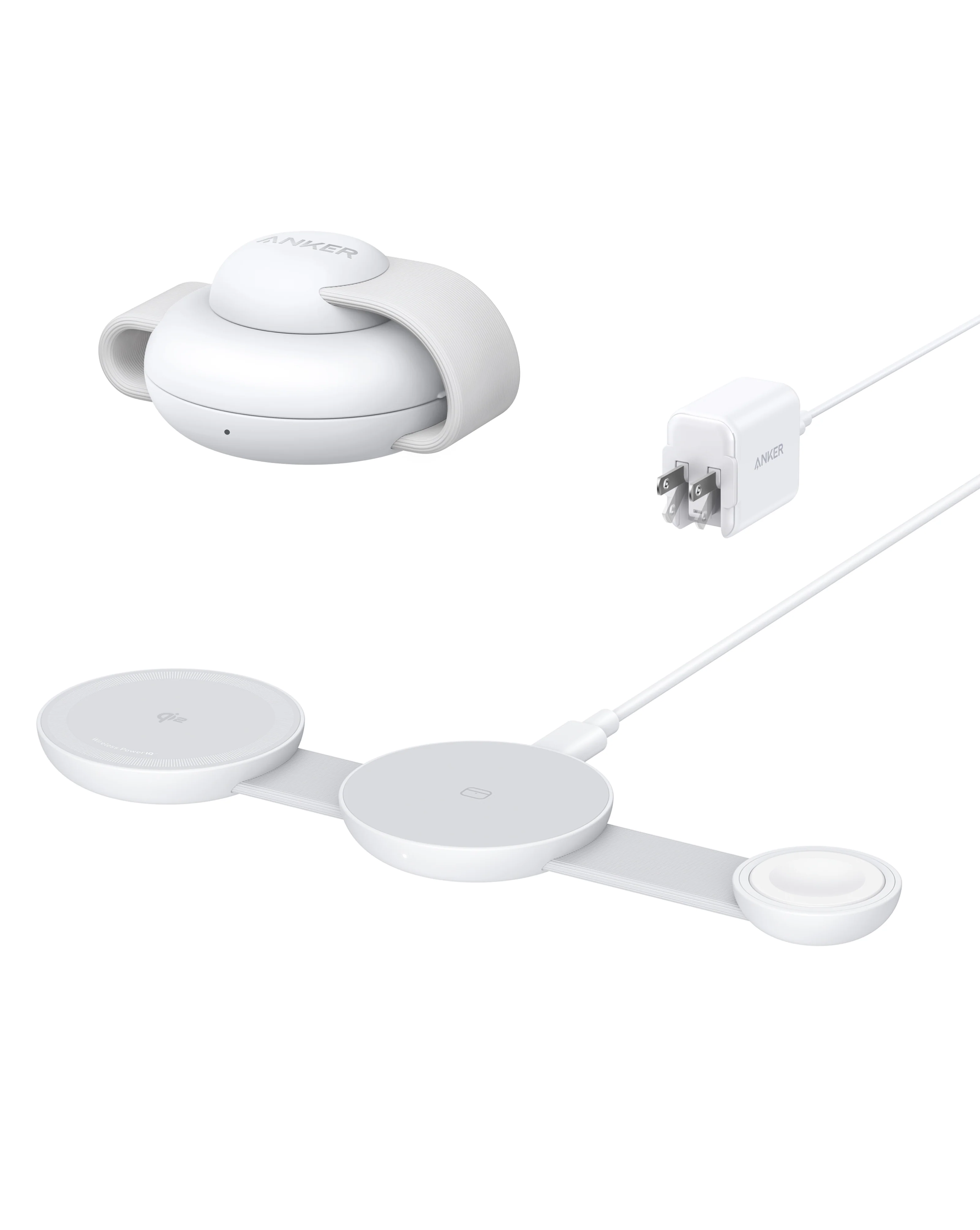 Anker MagGo Wireless Charging Station (3-in-1, Foldable Pad) - Image 10