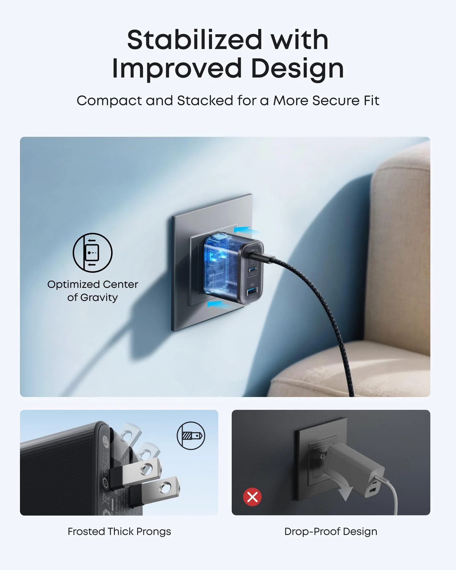 Anker Nano Charger (70W, 3 Ports) - Image 10