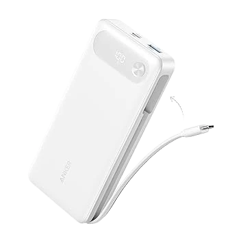 Anker Power Bank (20K, 87W, Built-In USB-C Cable) - Image 7
