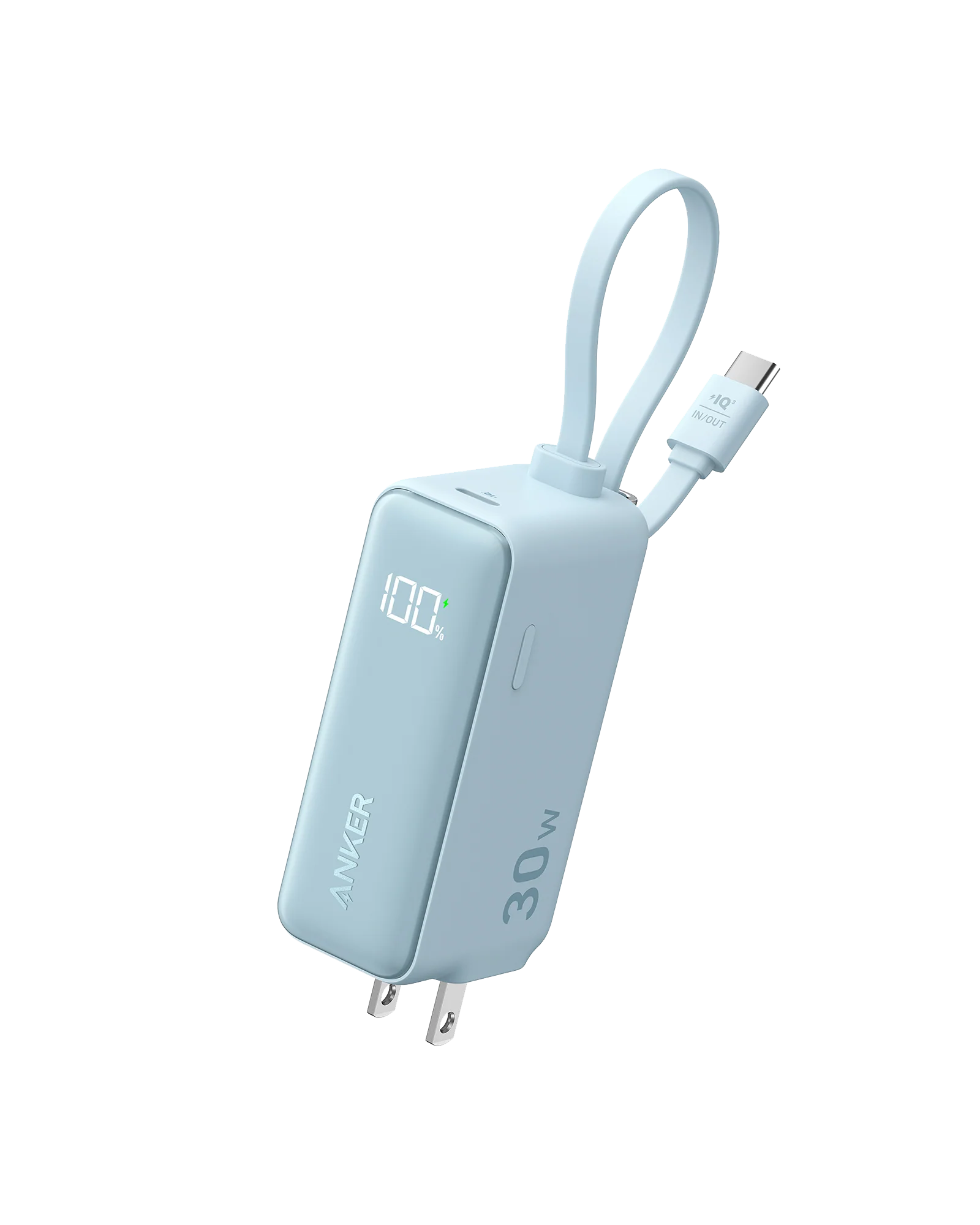 Anker Power Bank (30W, 5k,  Fusion, Built-In USB-C Cable) - Image 15