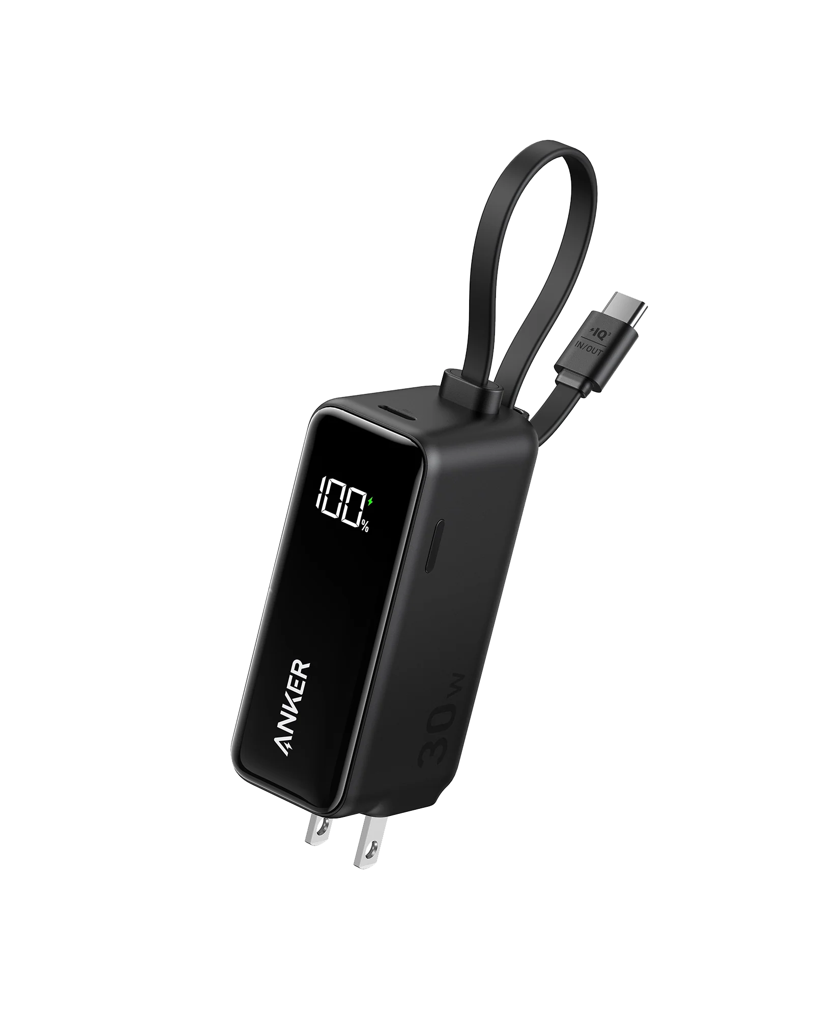Anker Power Bank (30W, 5k,  Fusion, Built-In USB-C Cable) - Image 8