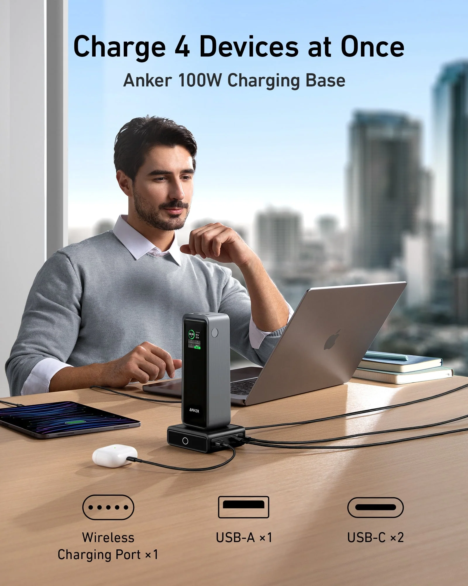 Anker Prime 27,650mAh Power Bank (250W) and 100W Charging Base - Image 6