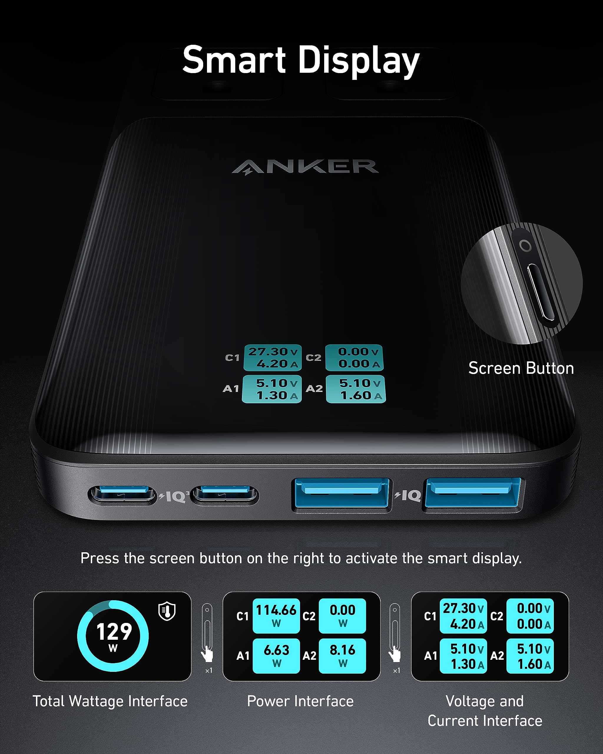 Anker Prime 6-in-1 Charging Station (140W) - Image 5