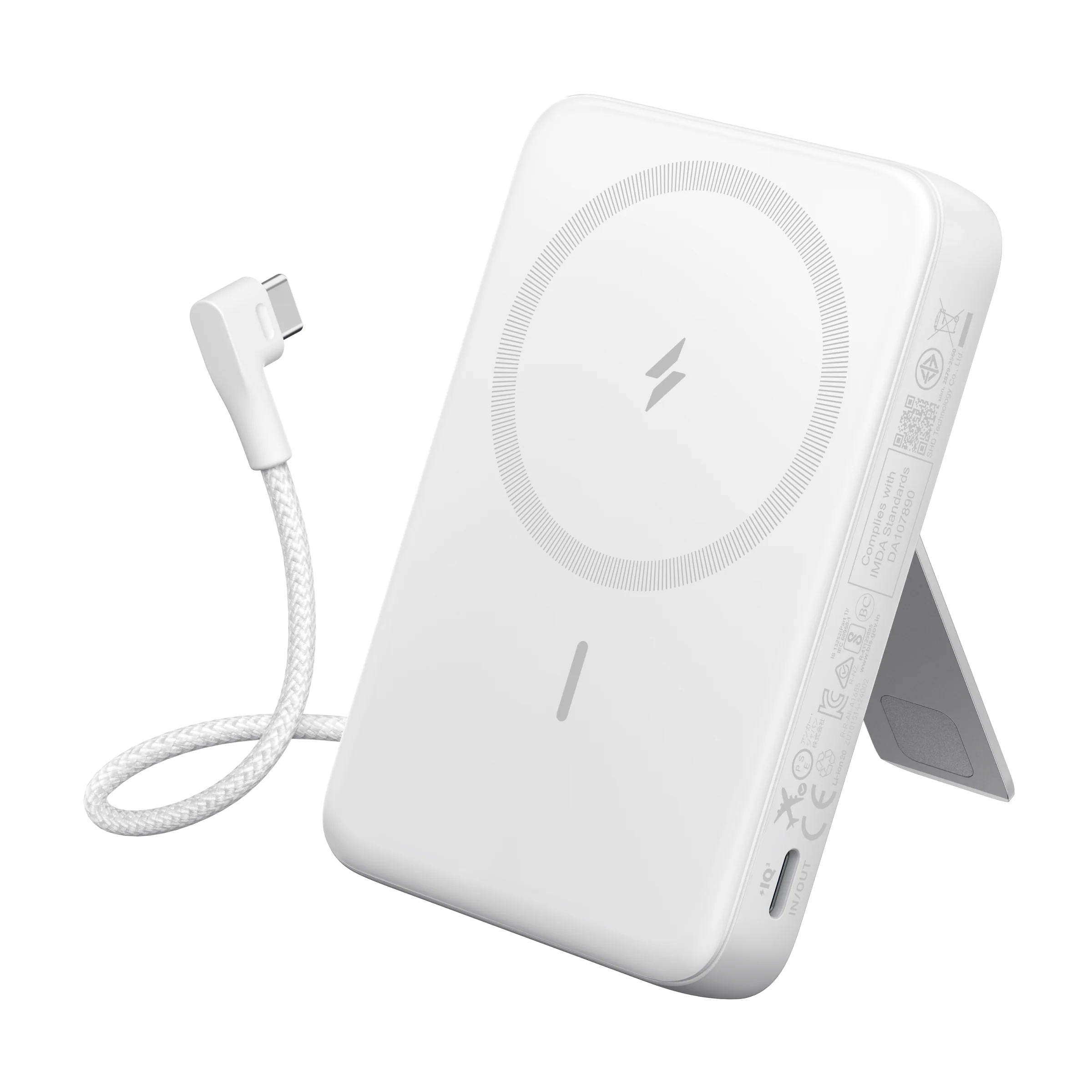 Anker Zolo Magnetic Power Bank (10K, 30W, Built-in USB-C Cable) - Image 7