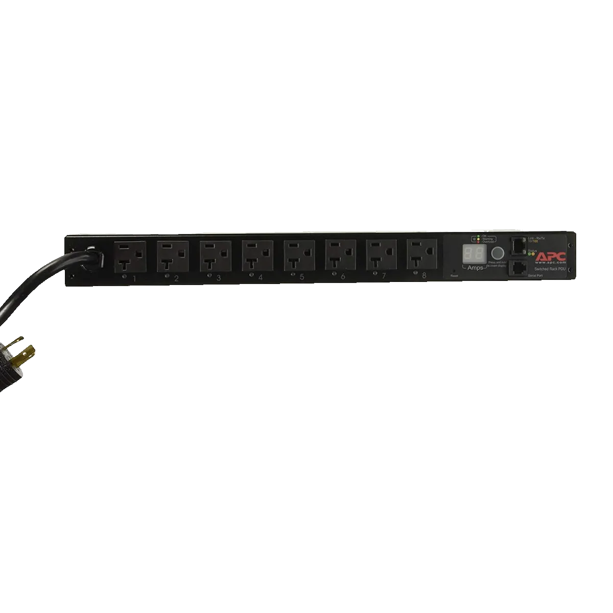 APC Ap7901b Rack PDU SWITCHED 1U 20A 120V (8)5-20 - Image 2