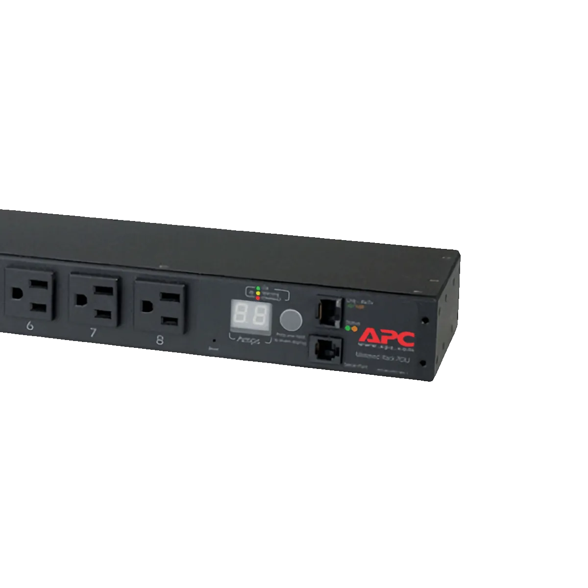 APC PDU METERED Power Strip 1U 15A 120V 8 Outlet(s) Black - Image 3