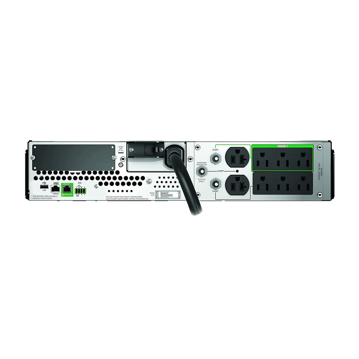 APC Smart-UPS 3000VA RM 120V with SmartConnect, 140 Outlets - Image 4