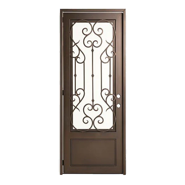 Aphrodite Single Iron Door with Operable glass - Image 3