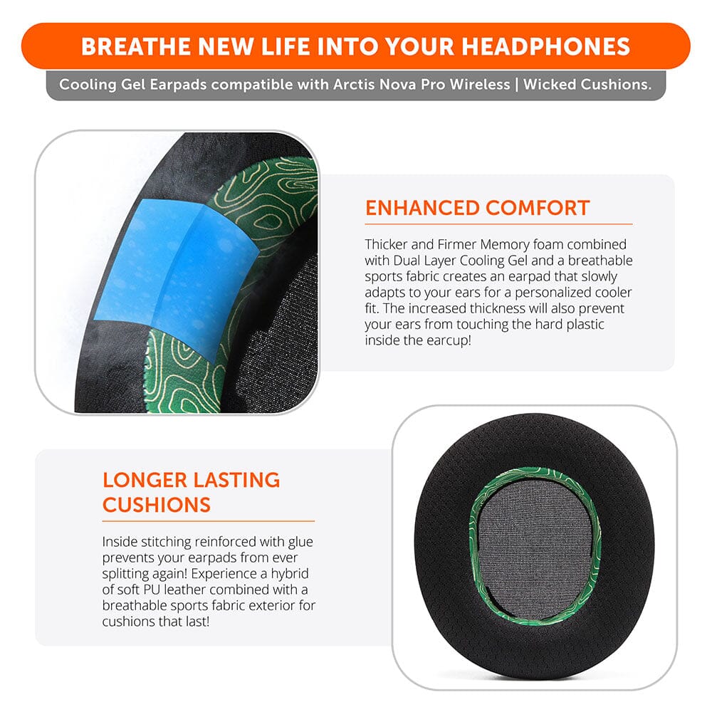 Arctis Nova Pro Wireless Earpads - WC FreeZe Cooling Gel - Image 102