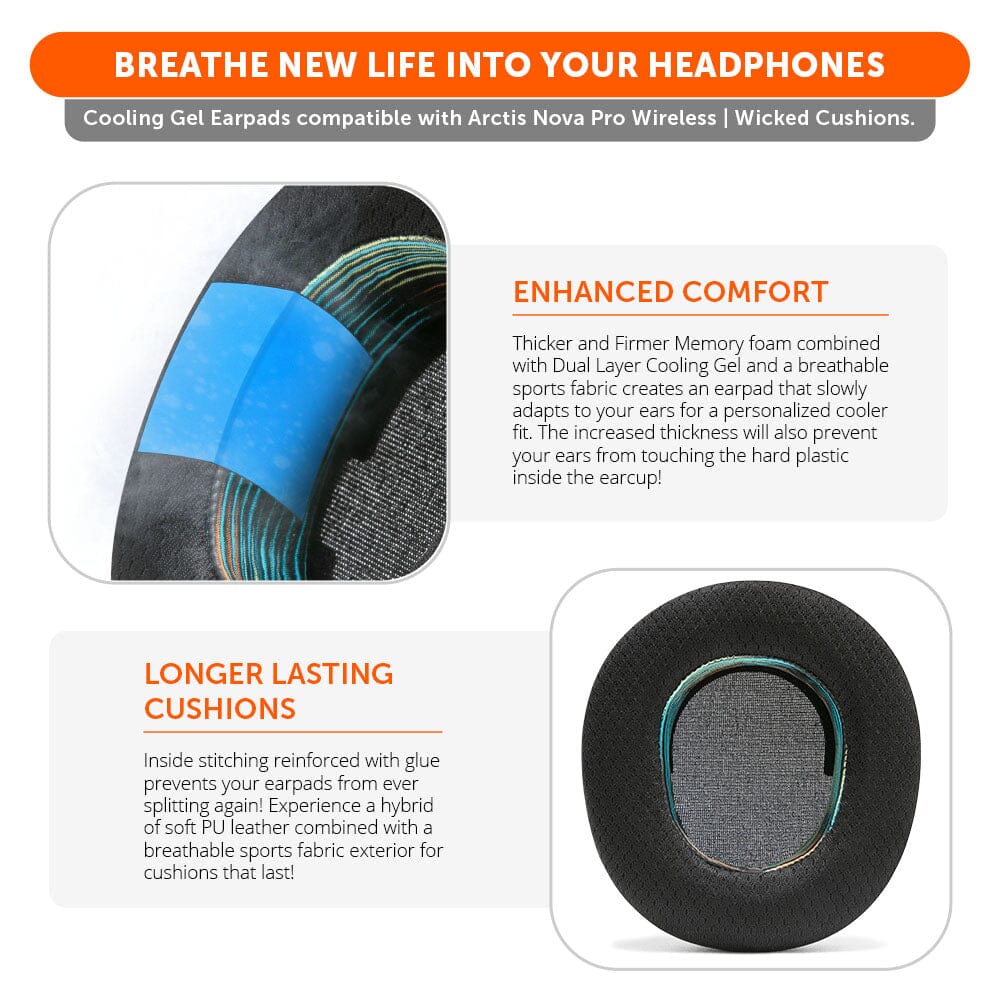 Arctis Nova Pro Wireless Earpads - WC FreeZe Cooling Gel - Image 114
