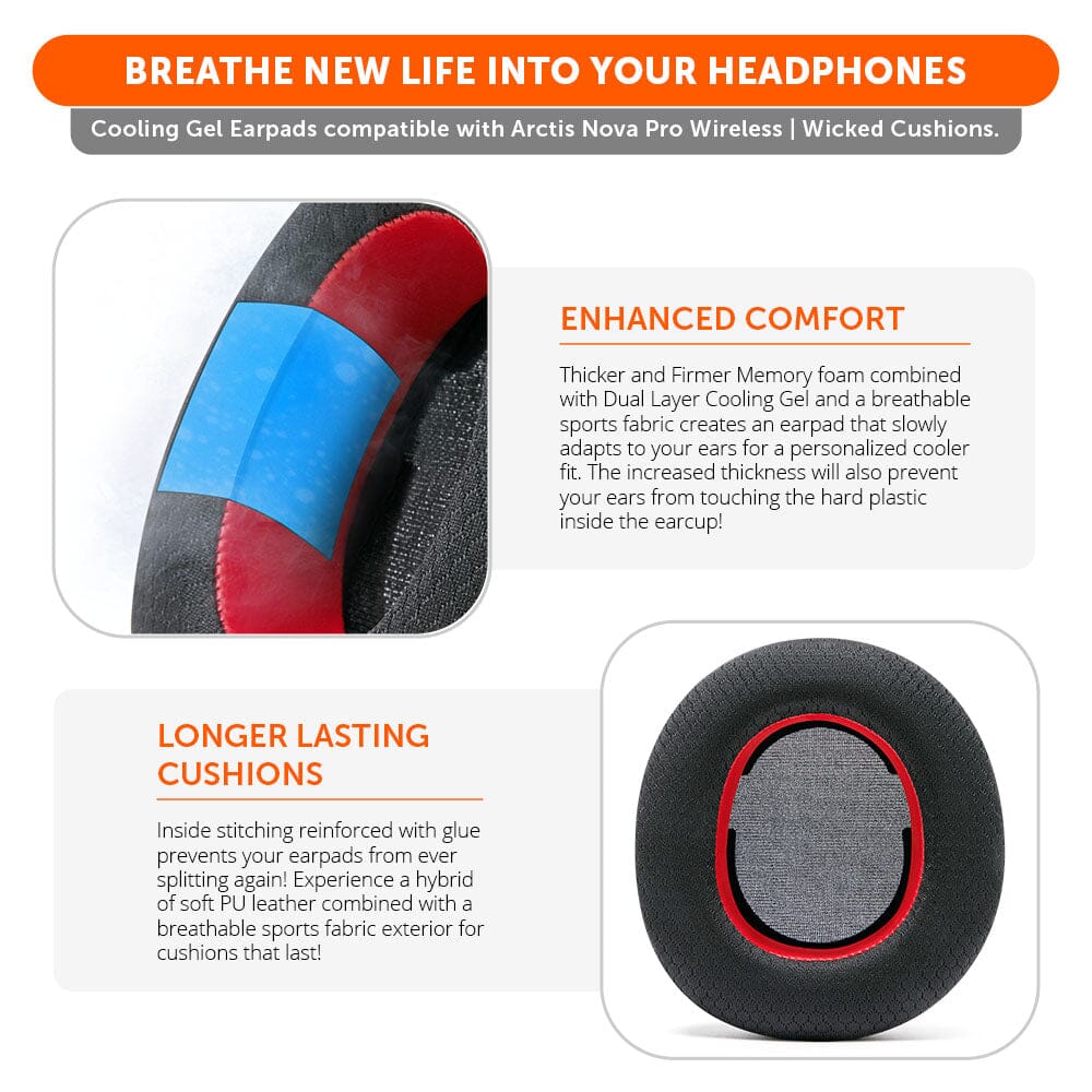 Arctis Nova Pro Wireless Earpads - WC FreeZe Cooling Gel - Image 42