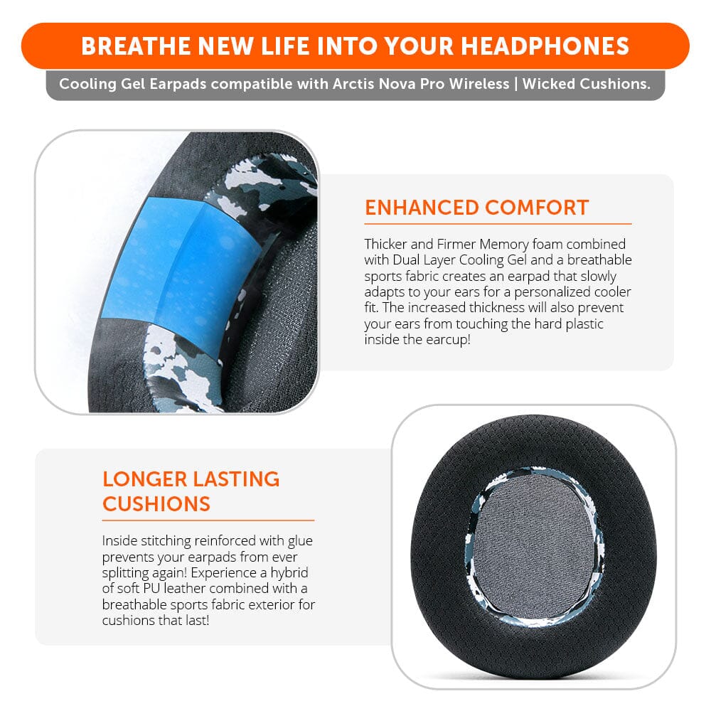 Arctis Nova Pro Wireless Earpads - WC FreeZe Cooling Gel - Image 54