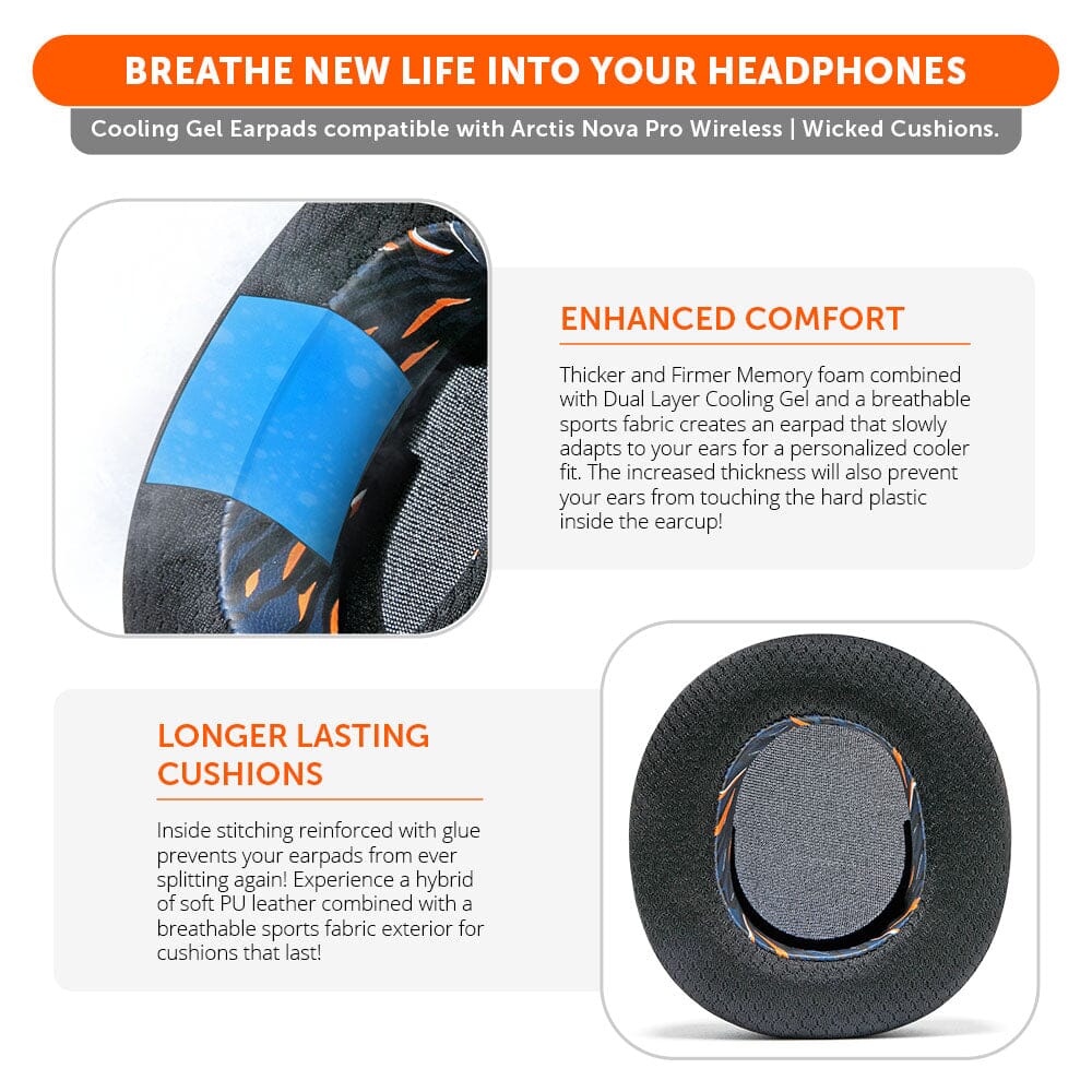 Arctis Nova Pro Wireless Earpads - WC FreeZe Cooling Gel - Image 66