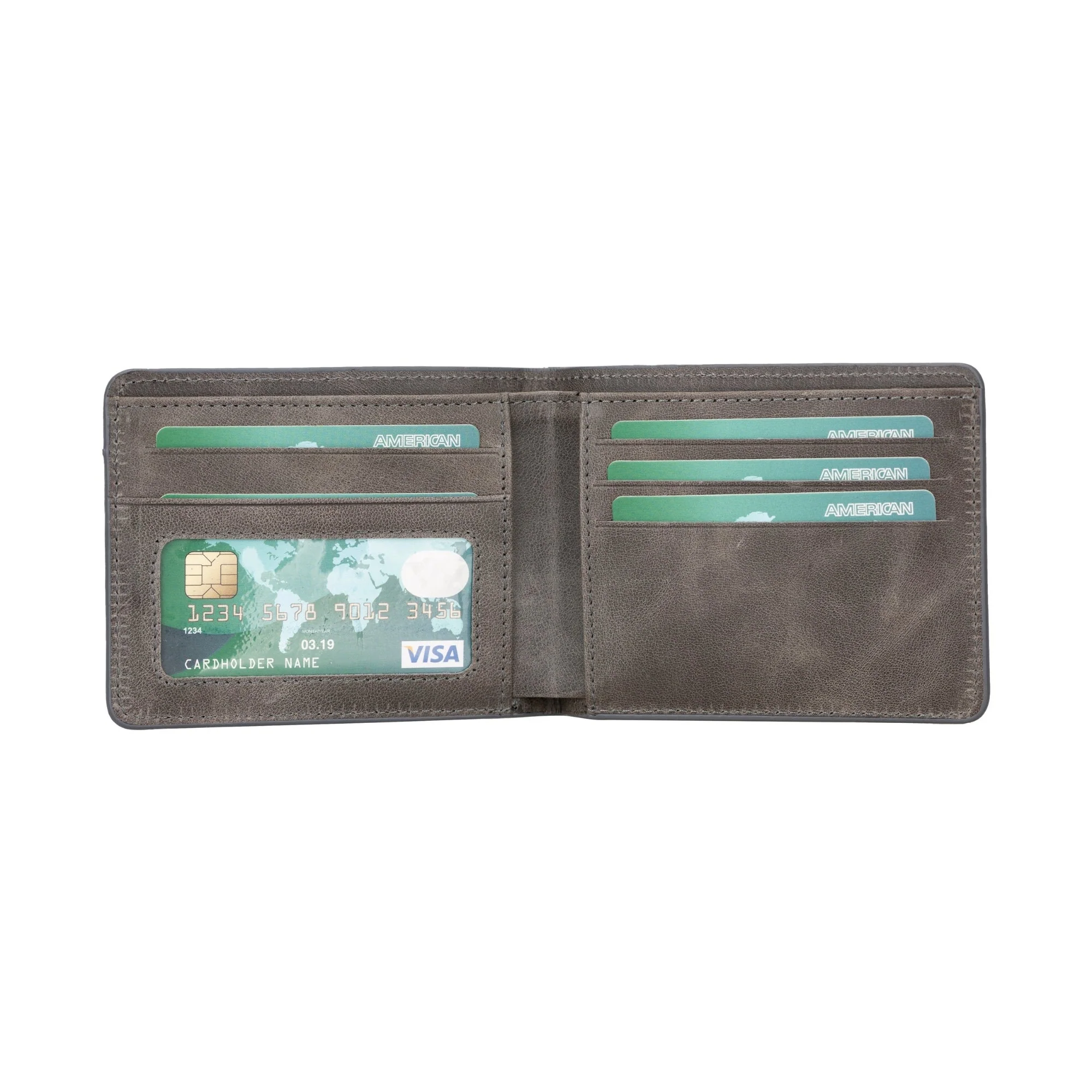 Arvada Handmade Bifold Leather Men Wallet - Image 48