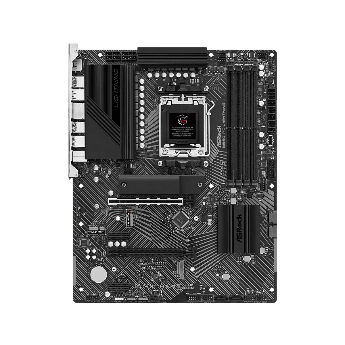 ASRock B650 PG Lightning Ryzen 7000 Motherboard - Image 4