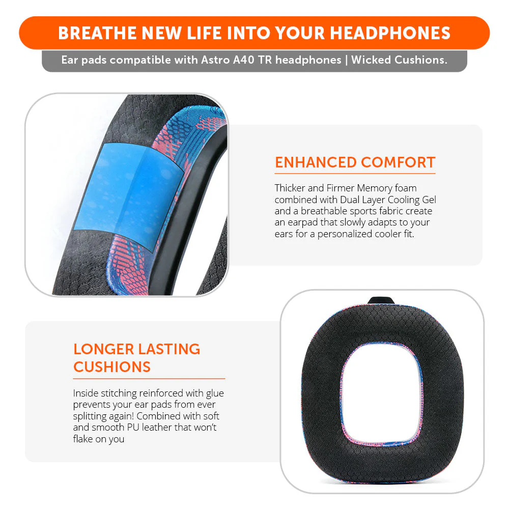 Astro A40 TR Earpads - WC FreeZe Cooling Gel - Image 21