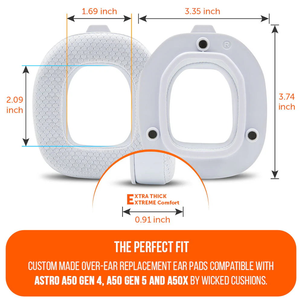 Astro A50 Gen 4, Gen 5 and A50X Earpads - WC FreeZe Cooling Gel - Image 10