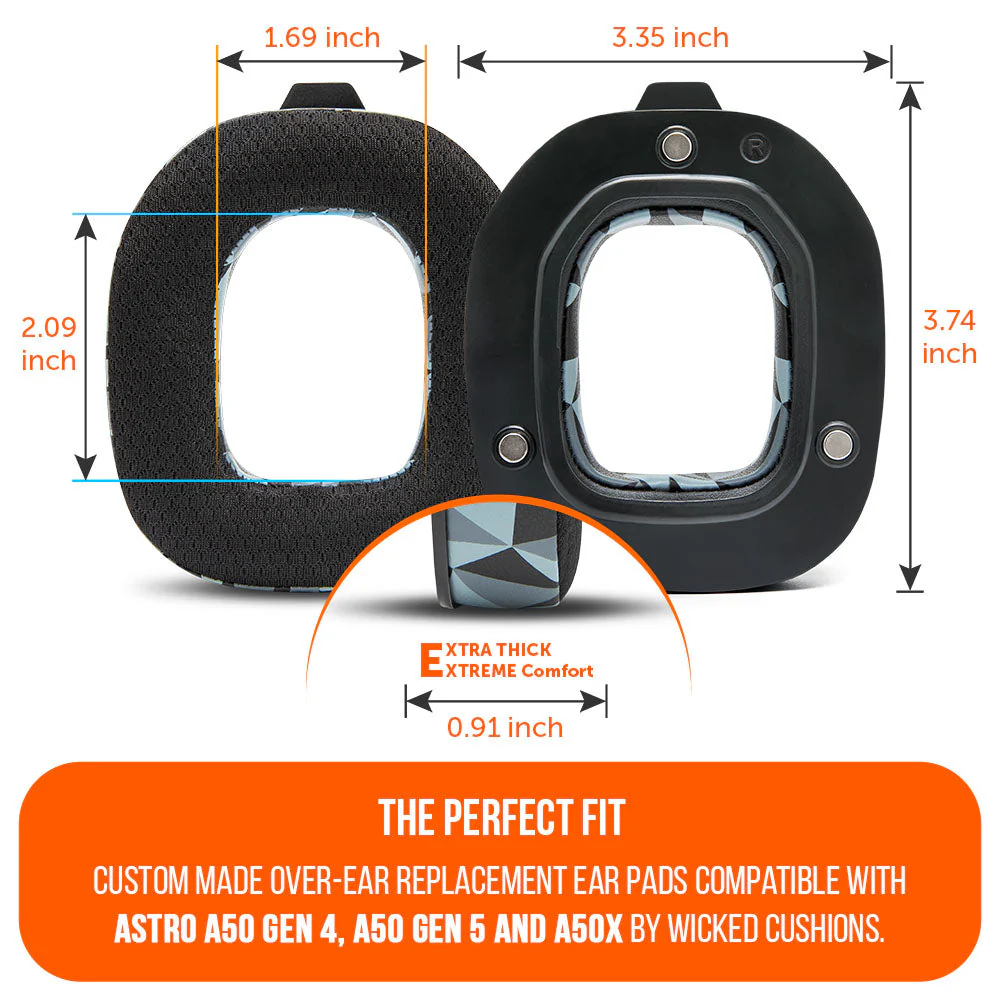 Astro A50 Gen 4, Gen 5 and A50X Earpads - WC FreeZe Cooling Gel - Image 58