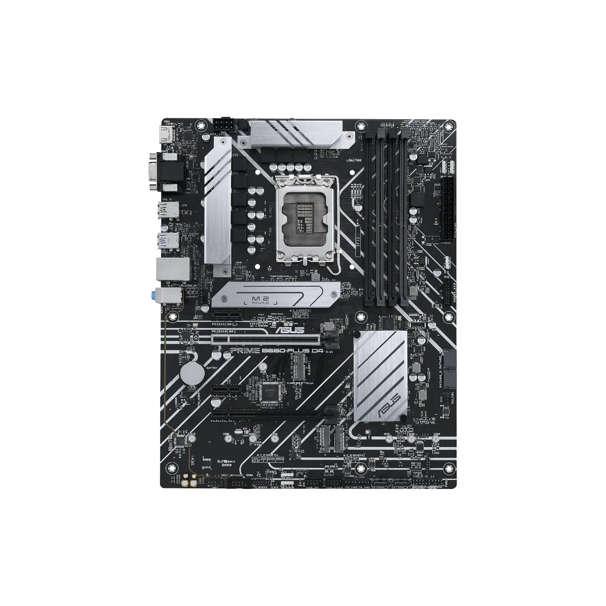ASUS Prime B660-PLUS D4 LGA 1700(Intel 12th Gen) ATX Motherboard - Image 3