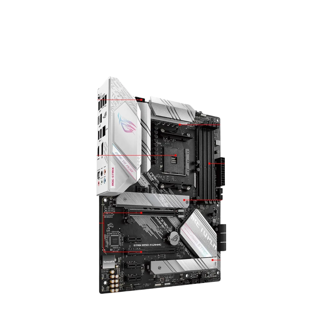 ASUS ROG Strix B550-A Gaming Motherboard | AM4, PCIe 4.0, DDR4 - Image 2