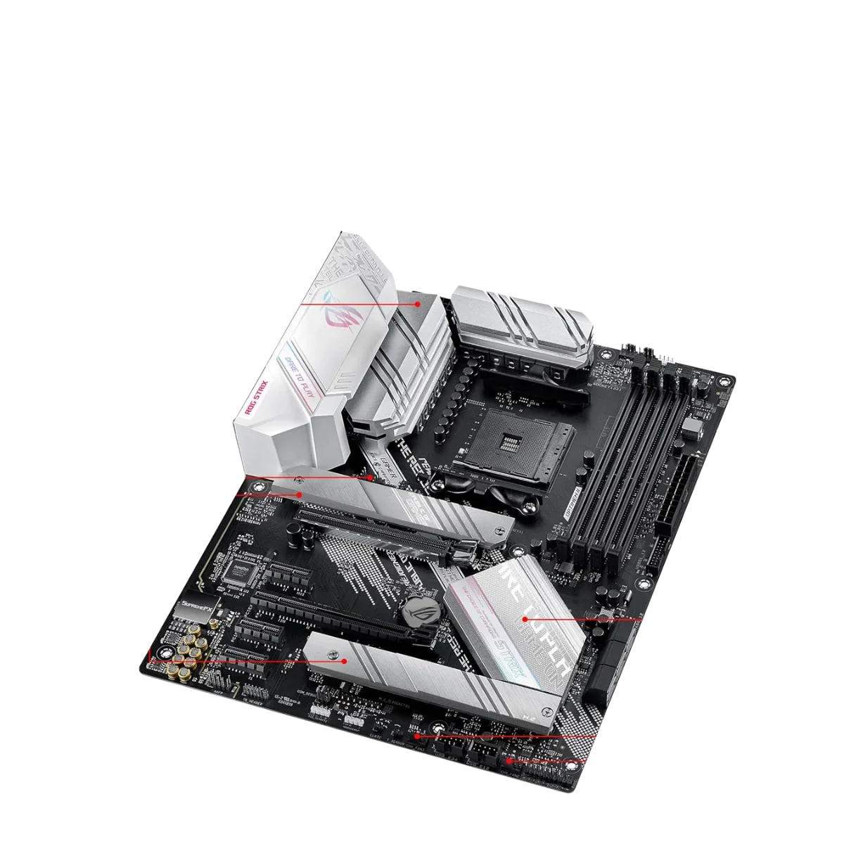 ASUS ROG Strix B550-A Gaming Motherboard | AM4, PCIe 4.0, DDR4 - Image 3
