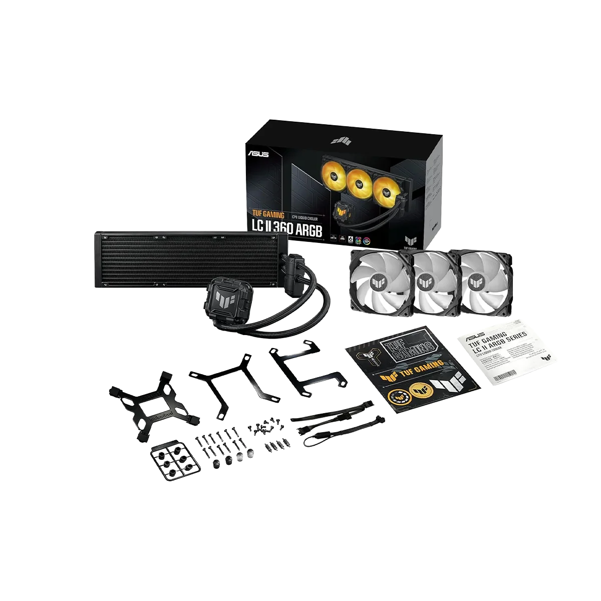 ASUS TUF Gaming LC II 360 ARGB Liquid CPU Cooler - Image 4