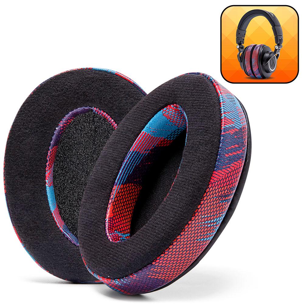 ATH M50X Earpads - Velour Hybrid - Image 13