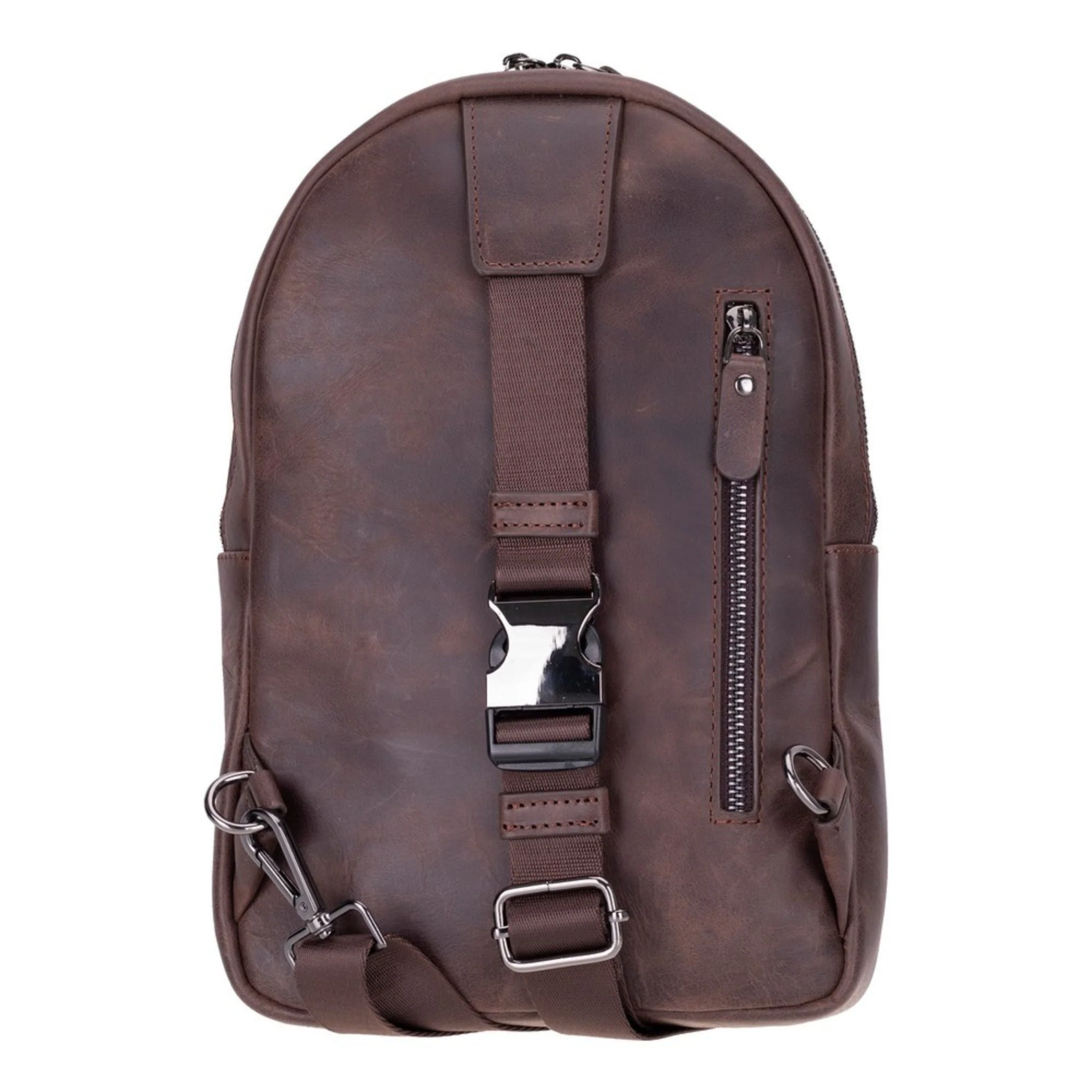 Athens Unisex Leather Cross Bag - Image 18