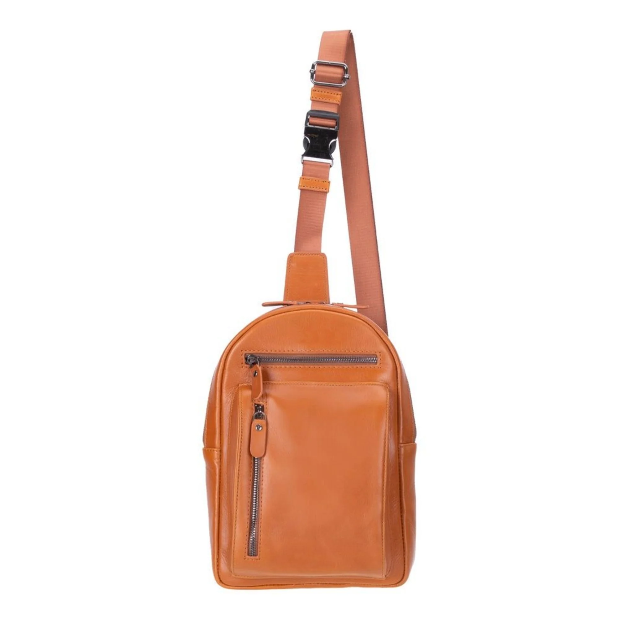 Athens Unisex Leather Cross Bag - Image 2