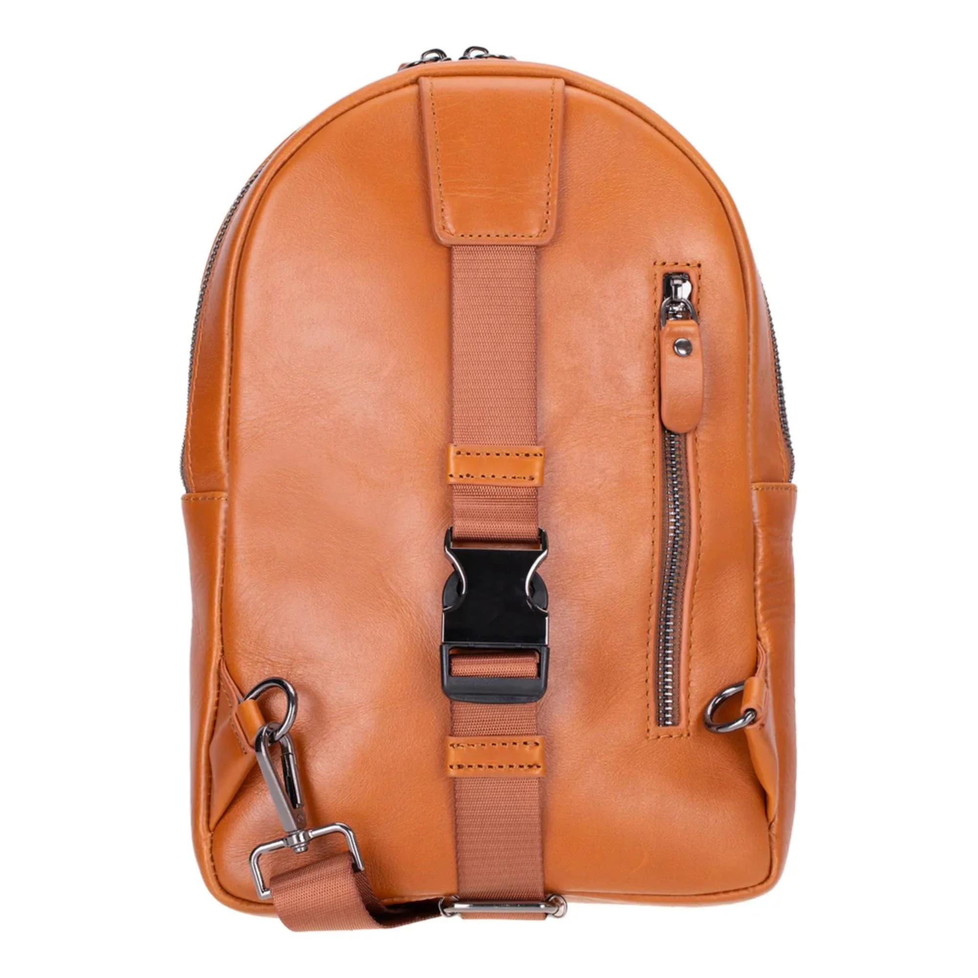 Athens Unisex Leather Cross Bag - Image 4