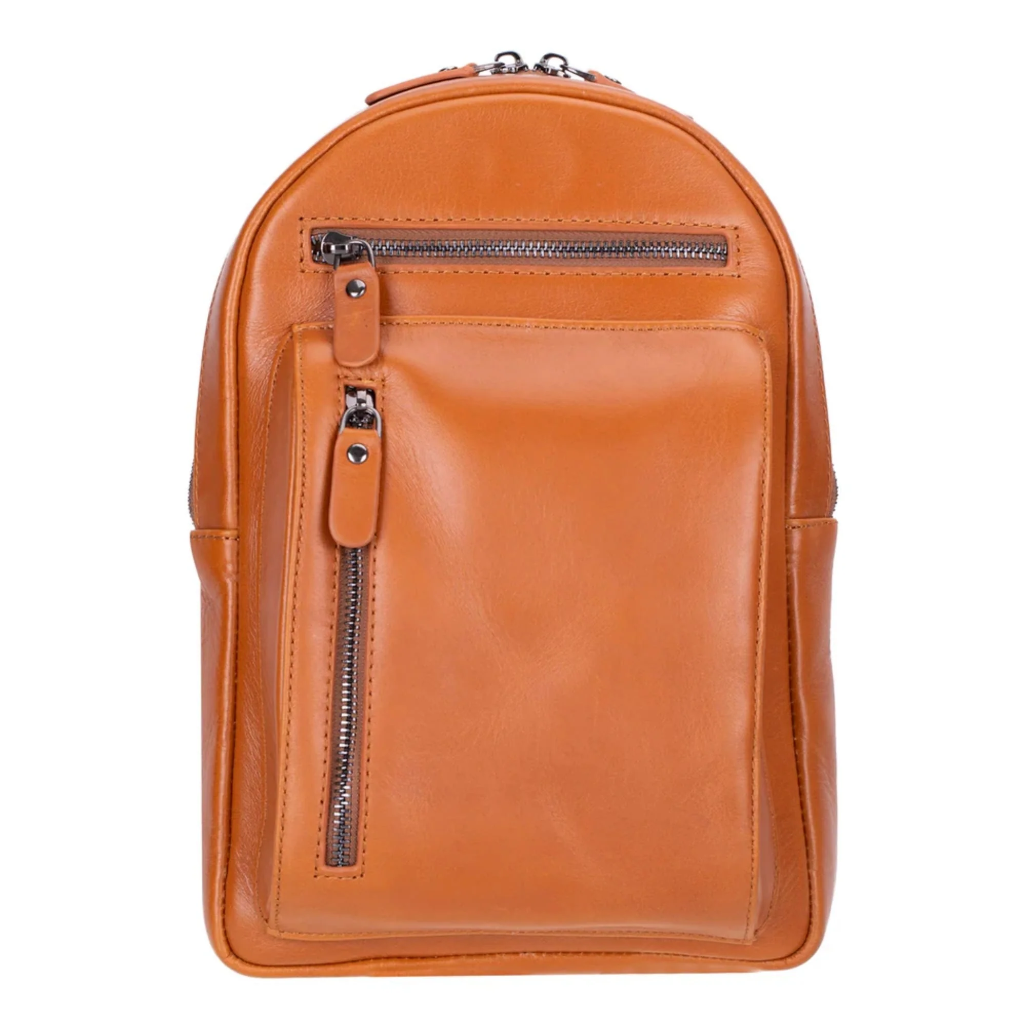 Athens Unisex Leather Cross Bag - Image 5