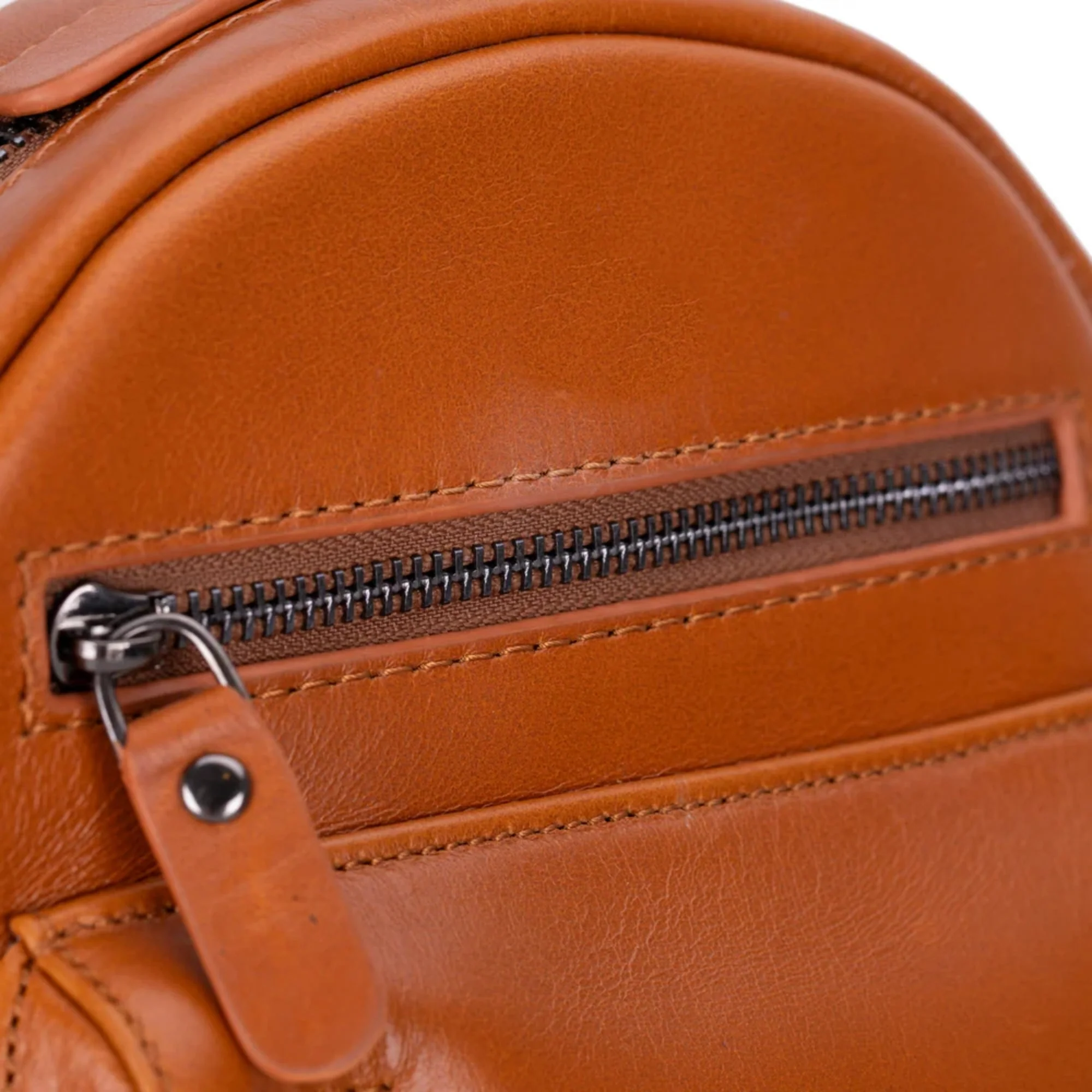 Athens Unisex Leather Cross Bag - Image 8
