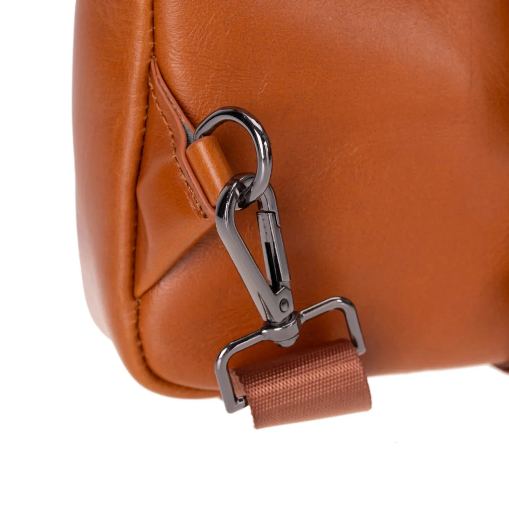Athens Unisex Leather Cross Bag - Image 9