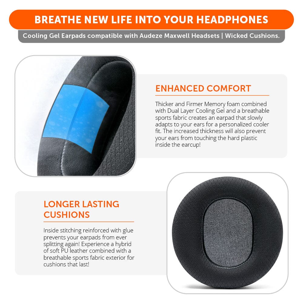 Audeze Maxwell Earpads - WC FreeZe Cooling Gel - Image 3