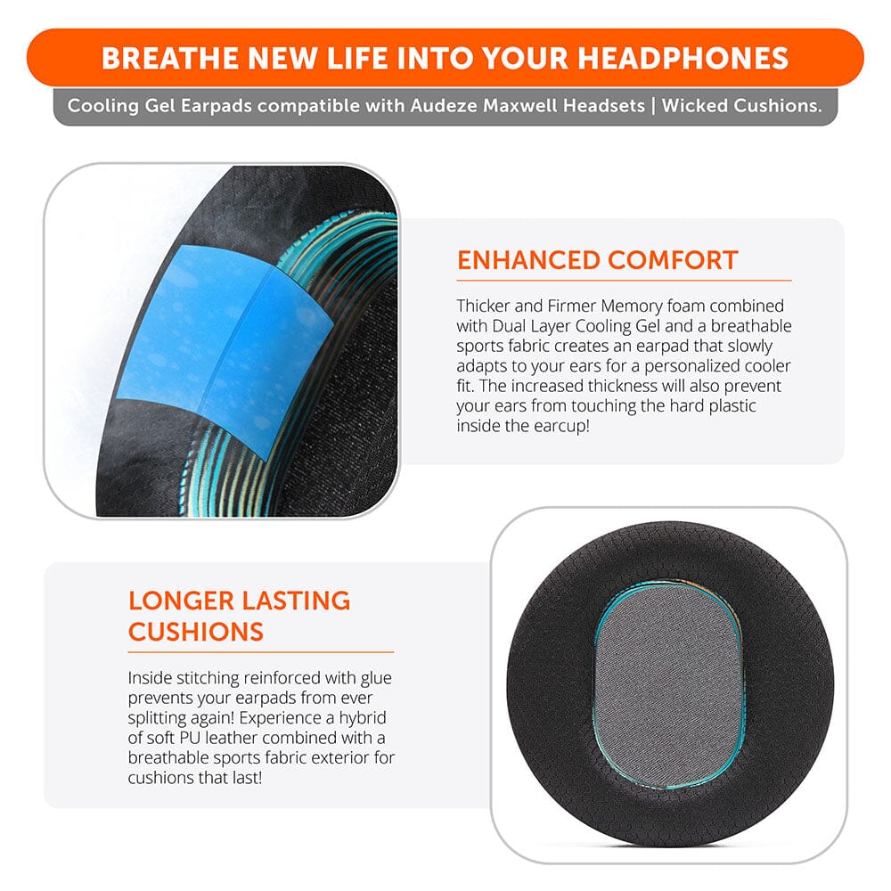 Audeze Maxwell Earpads - WC FreeZe Cooling Gel - Image 51