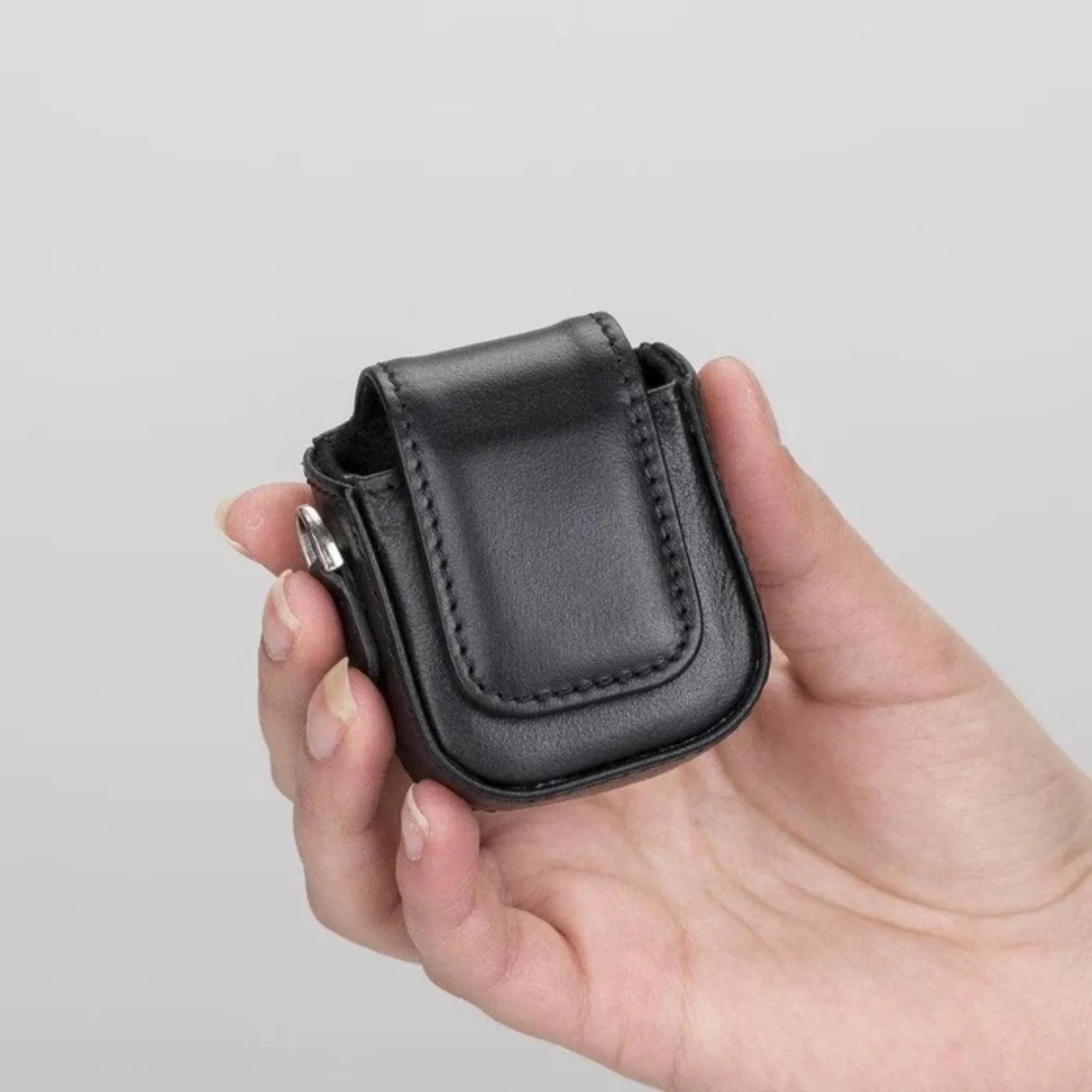 Aurora Luxury Leather AirPods Case with Attached Wrist Strap - Image 11