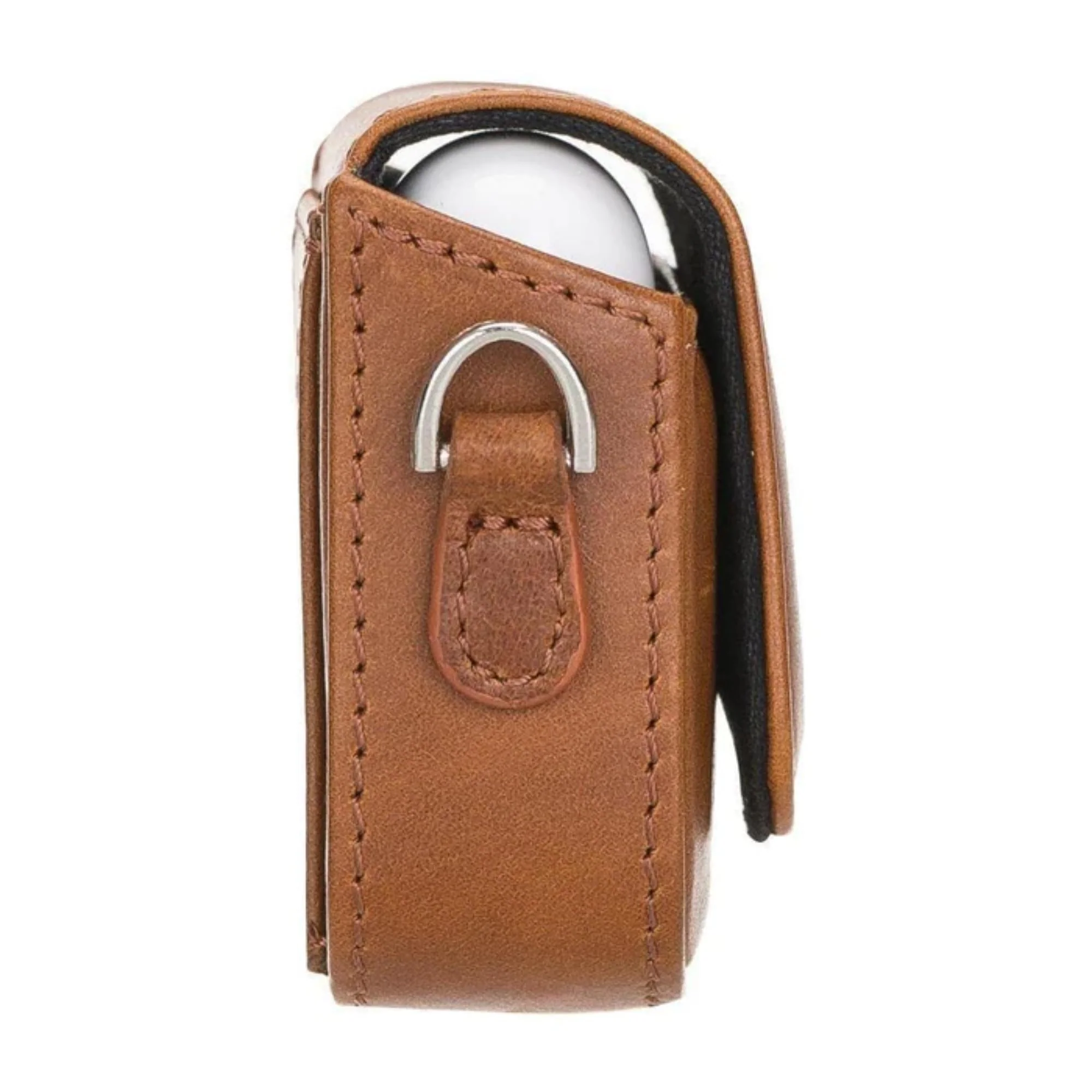 Aurora Luxury Leather AirPods Case with Attached Wrist Strap - Image 4