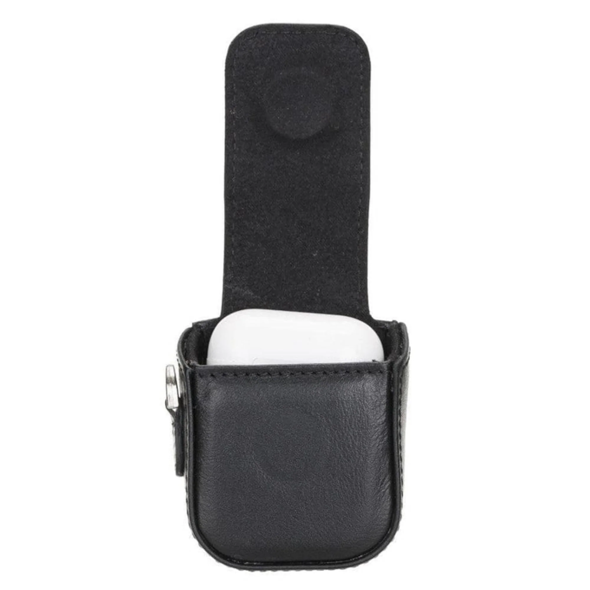 Aurora Luxury Leather AirPods Case with Attached Wrist Strap - Image 8