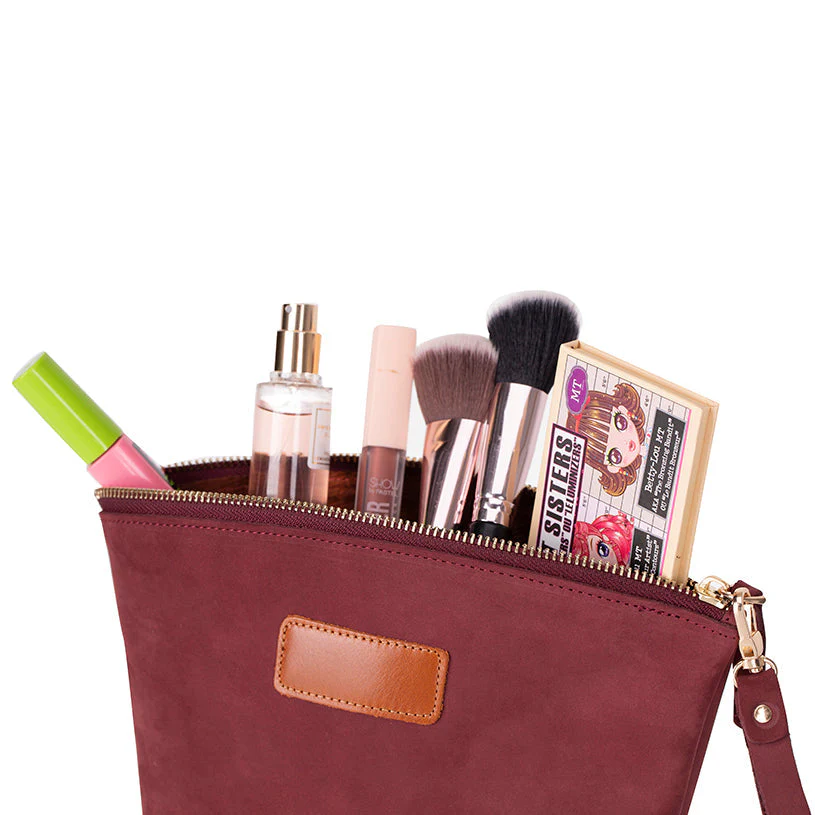 Avondale Premium Leather Dopp Kit - Travel Makeup Bag for Men & Women - Image 10