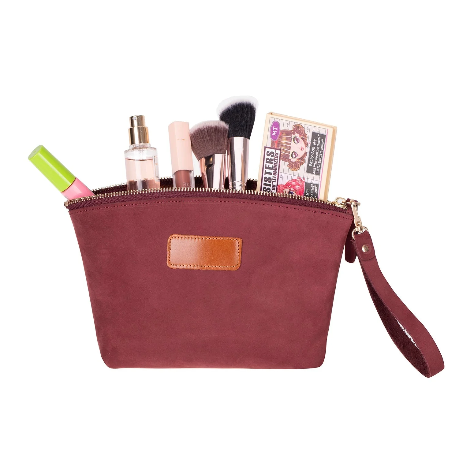 Avondale Premium Leather Dopp Kit - Travel Makeup Bag for Men & Women - Image 9