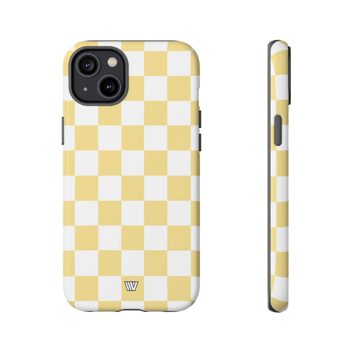 BANANA YELLOW CHECKERBOARD | Tough Phone Case - Image 25