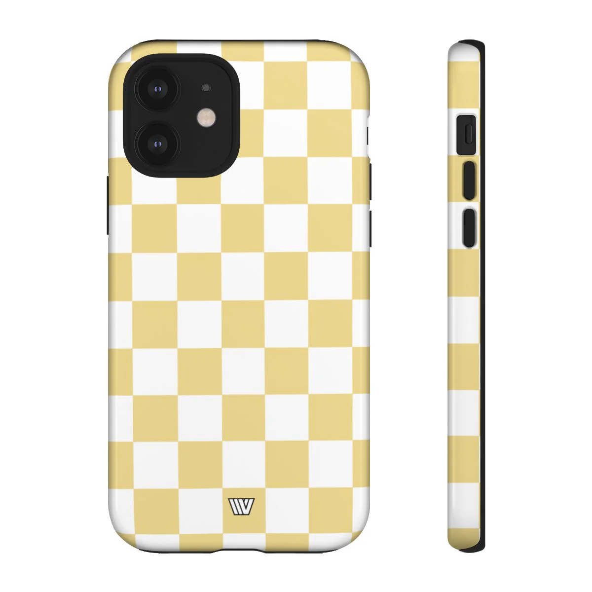 BANANA YELLOW CHECKERBOARD | Tough Phone Case - Image 36