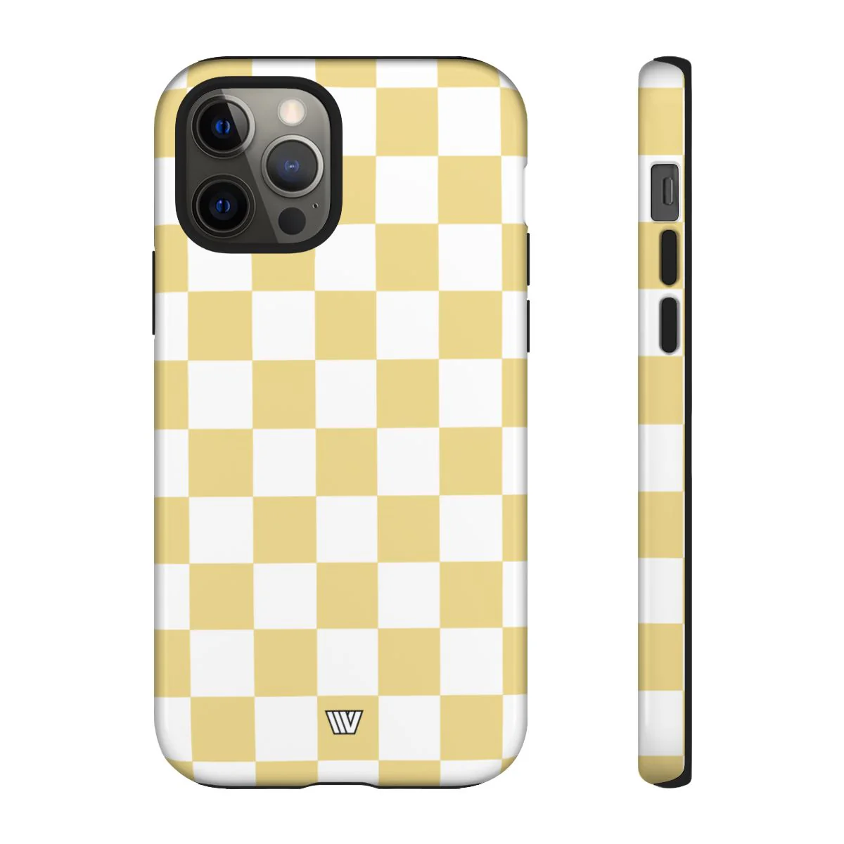 BANANA YELLOW CHECKERBOARD | Tough Phone Case - Image 40