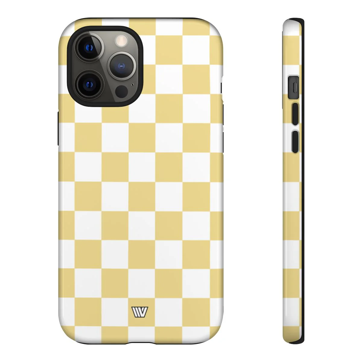 BANANA YELLOW CHECKERBOARD | Tough Phone Case - Image 42