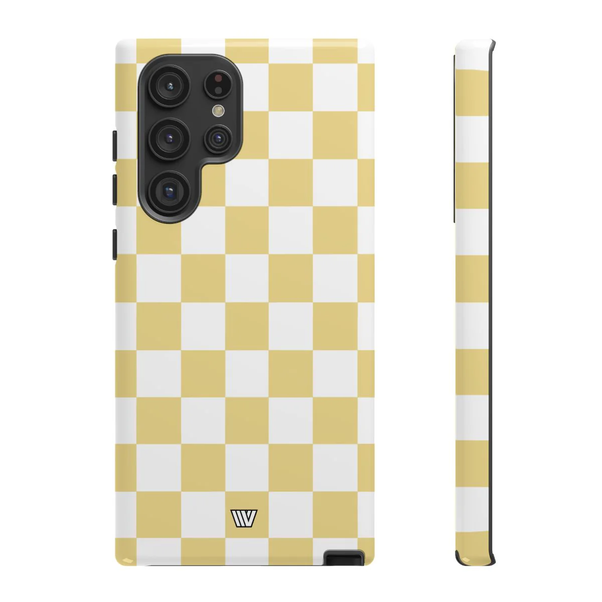 BANANA YELLOW CHECKERBOARD | Tough Phone Case - Image 78