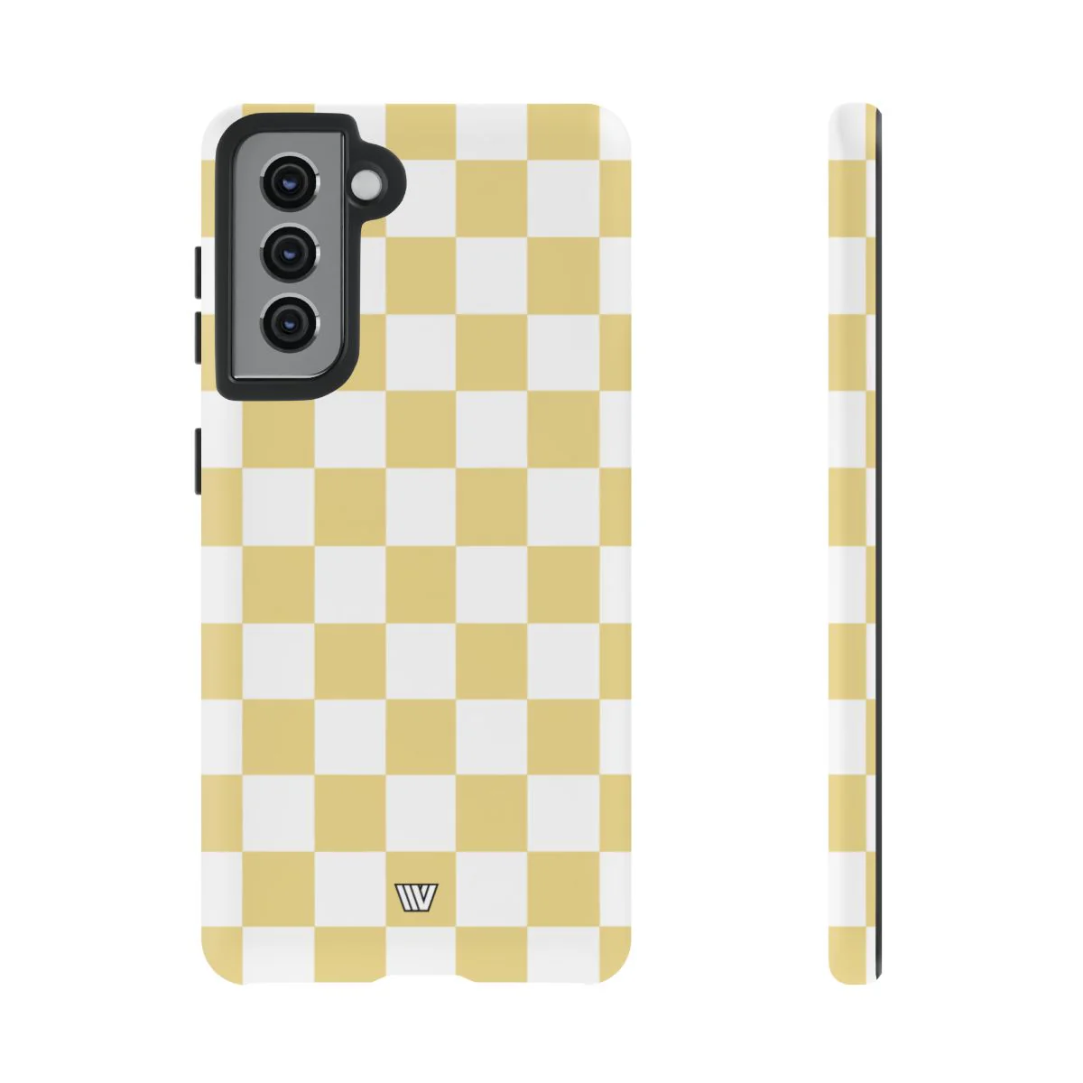 BANANA YELLOW CHECKERBOARD | Tough Phone Case - Image 81