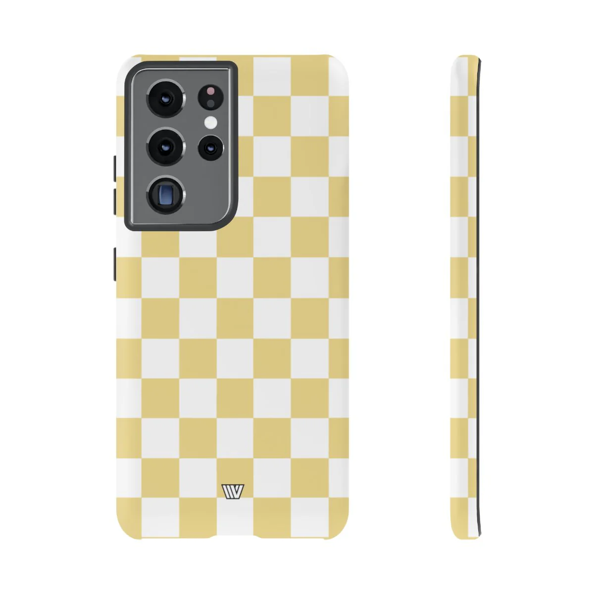 BANANA YELLOW CHECKERBOARD | Tough Phone Case - Image 85